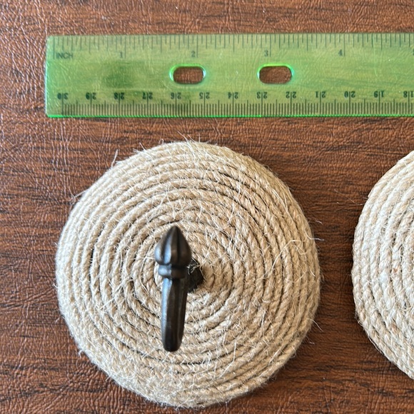 Set of 7 decorative wall hooks - Picture 2 of 10